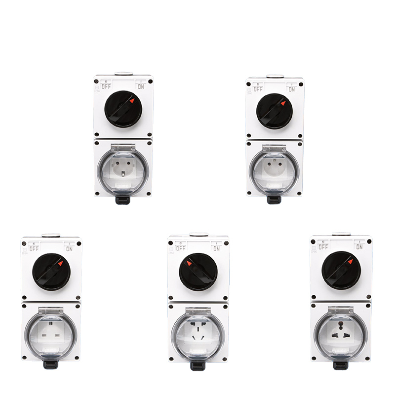 IP67 High Current Connector 250A Wall Mounted