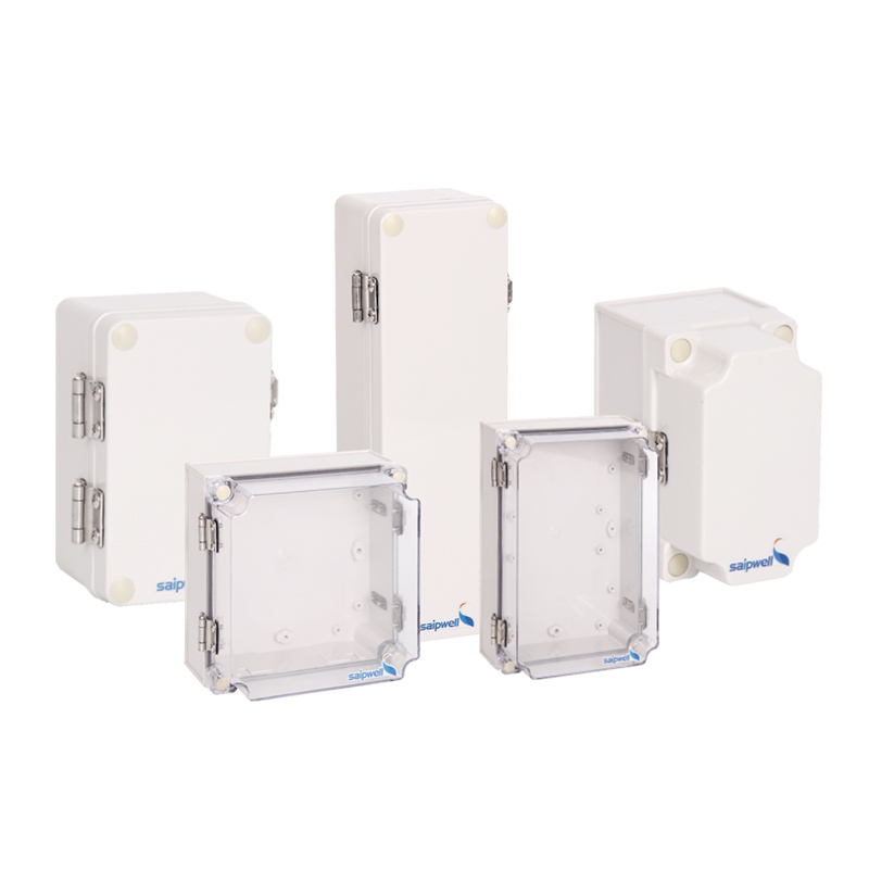 Hinged ABS PC Outdoor Waterproof Electric Box