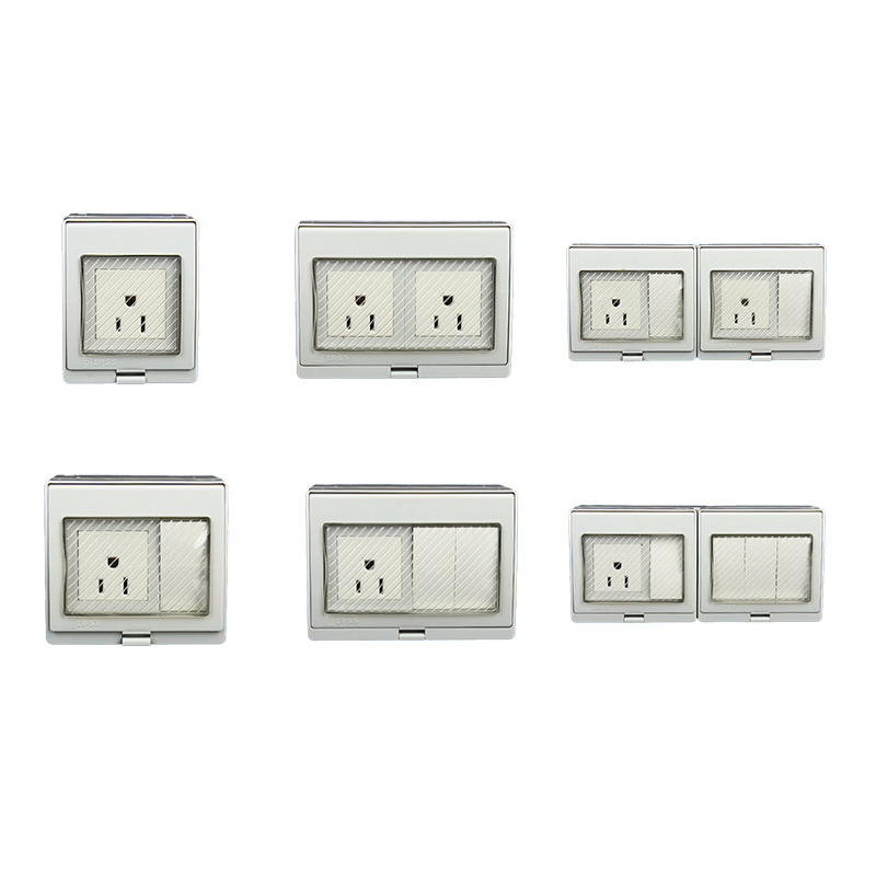 Weatherproof American Type Homehold Wall Outlet Switch